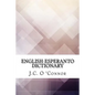 English-Esperanto Dictionary - Paperback