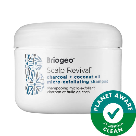 Briogeo Scalp Revival Charcoal + Coconut Oil Micro-exfoliating Scalp Scrub Shampoo - Detoxify, Moisturize & Soothe Scalp