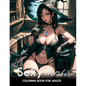 Sexy coloring book for adults: Witches: Manga Art & Anime Enthusiasts Stress Relief Naughty Adult Coloring - Paperback