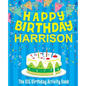 Happy Birthday Harrison - The Big Birthday Activity Book: (Personalized Children's Activity Book) - Paperback