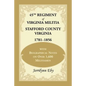 45th Regiment of Virginia Militia Stafford County, Virginia 1781-1856: With Biographical Notes on Over 1,600 Militiamen - Paperback
