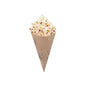 Cone Tek Bamboo Print Paper Food Cone - 9 1/2" x 4 1/2" - 100 count box
