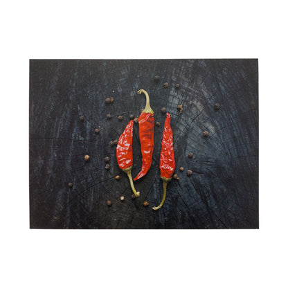 Chef 101 Rectangle Hot Chilly Paper Placemat - Semi-Disposable, 10 Uses - 11 3/4" x 15 3/4" - 12 count box