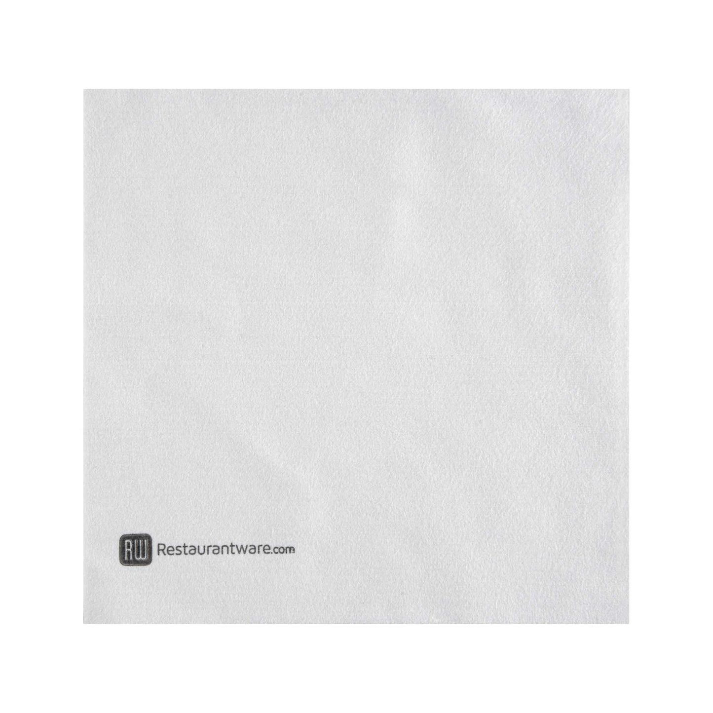 Luxenap Square Pure White Paper Napkin - Super Lux - 15 3/4" x 15 3/4" - 25 count box