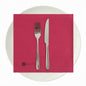 Luxenap Square Bordeaux Paper Napkin - Air Laid - 15 3/4" x 15 3/4" - 25 count box