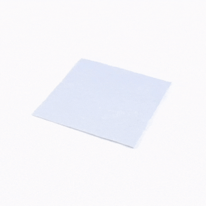 Luxenap Square Blue Denim Paper Napkin - Air Laid - 15 3/4" x 15 3/4" - 25 count box