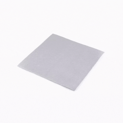 Luxenap Square Black Denim Paper Napkin - Air Laid - 15 3/4" x 15 3/4" - 25 count box