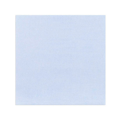 Luxenap Square Celeste Denim Paper Napkin - Air Laid - 15 3/4" x 15 3/4" - 25 count box