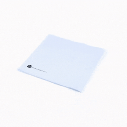 Luxenap Square Celeste Denim Paper Napkin - Air Laid - 15 3/4" x 15 3/4" - 25 count box
