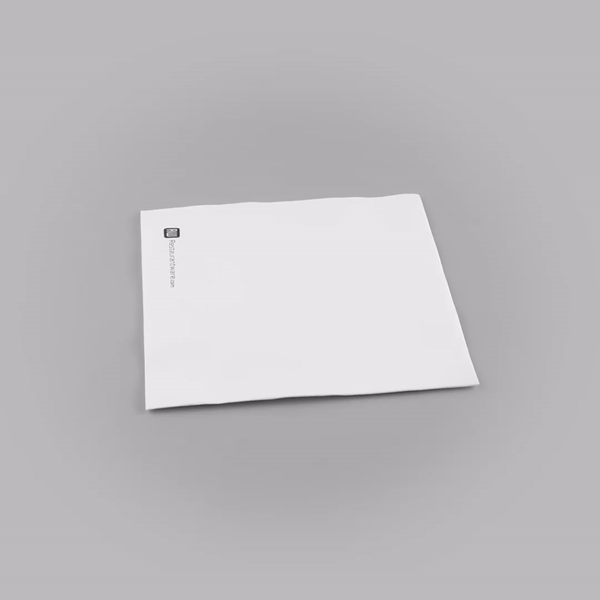 Luxenap Square Vintage White Paper Napkin - Air Laid - 15 3/4" x 15 3/4" - 25 count box