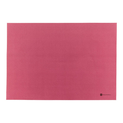 Chef 101 Rectangle Burgundy Paper Placemat - Heavy Weight, Single-Use - 20" x 14" - 1000 count box