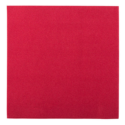 Luxenap Square Bordeaux Paper Napkin - Air Laid - 15 3/4" x 15 3/4" - 600 count box
