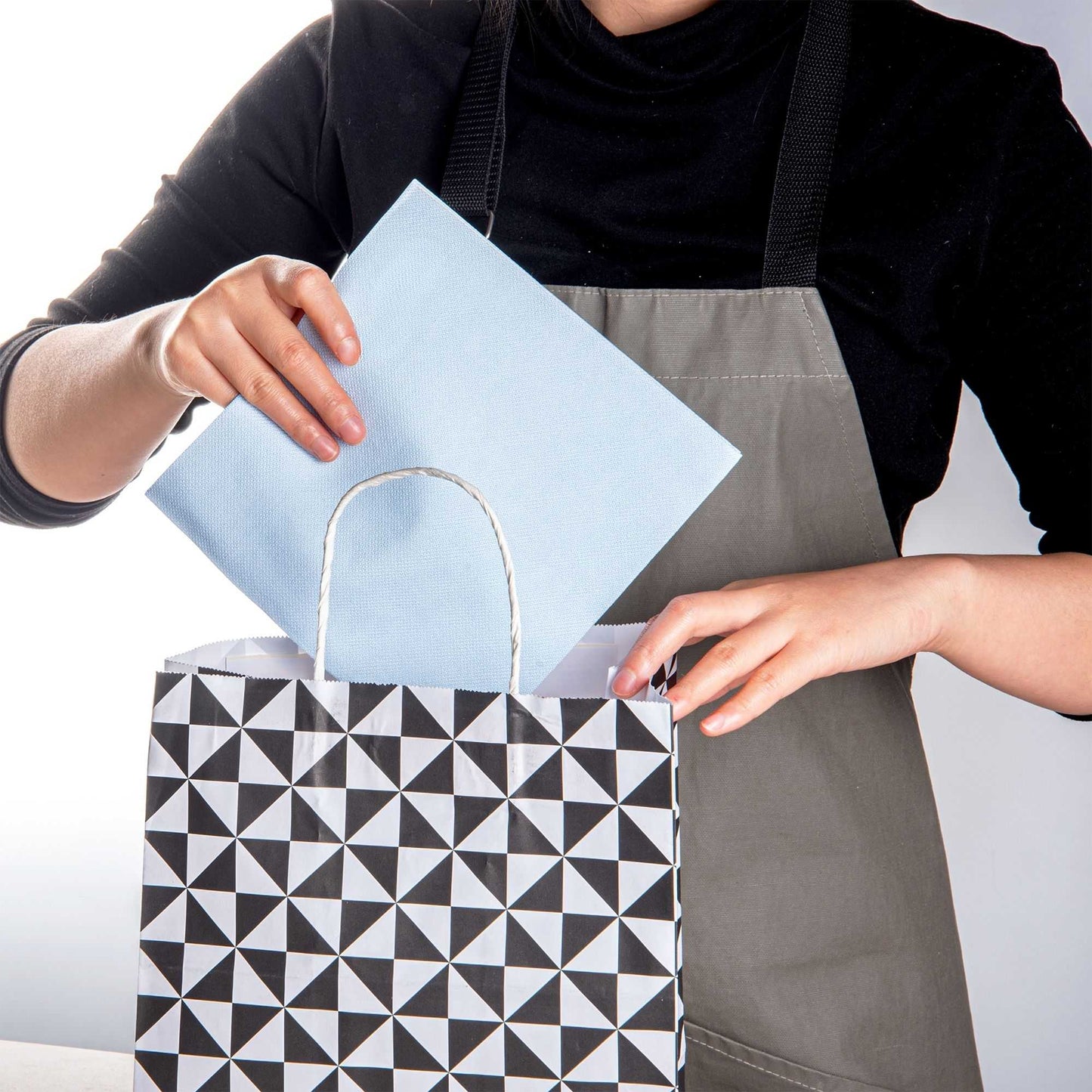 Luxenap Square Celeste Denim Paper Napkin - Air Laid - 15 3/4" x 15 3/4" - 600 count box