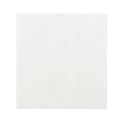Luxenap Square White Paper Cocktail Napkin - Micropoint, 2-Ply - 7 3/4" x 7 3/4" - 4800 count box