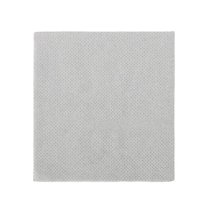 Luxenap Square Gray Paper Cocktail Napkin - Micropoint, 2-Ply - 7 3/4" x 7 3/4" - 4800 count box