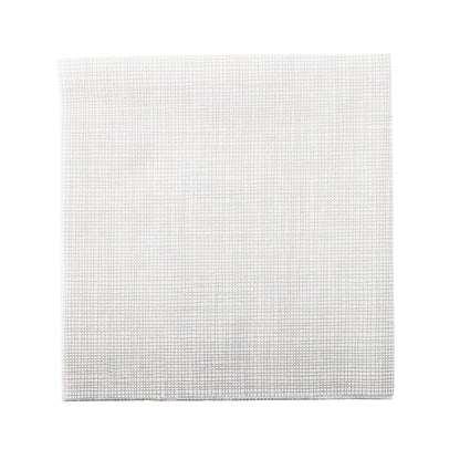 Luxenap Square White Paper Napkin - Micropoint, 2-Ply, with Gray Threads - 15 1/2" x 15 1/4" - 1800 count box