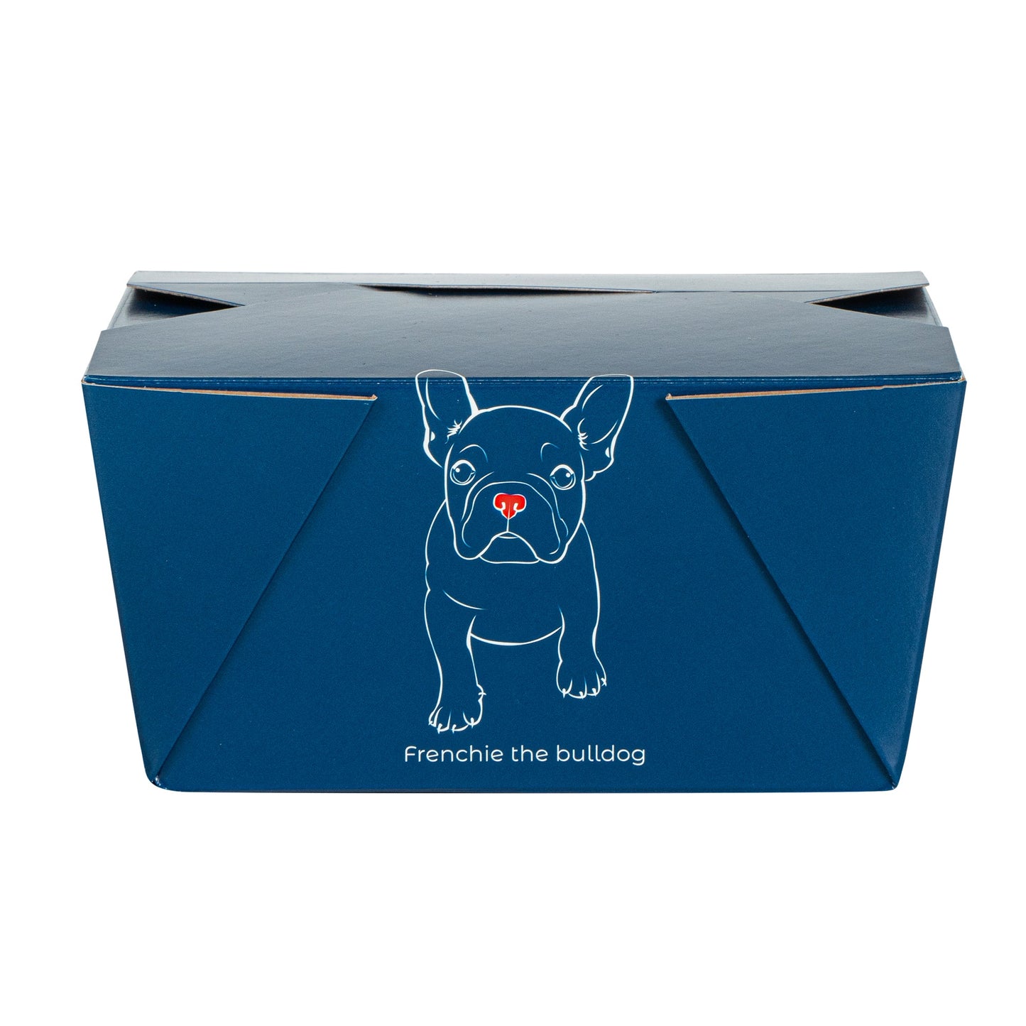 Bio Tek 30 oz Rectangle Frenchie Paper #1 Bio Box Take Out Container - 5" x 4" x 2 1/2" - 50 count box