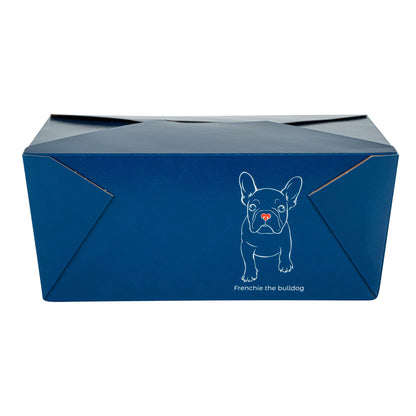 Bio Tek 98 oz Frenchie Paper #4 Bio Box Take Out Container - 8 1/2" x 6 1/4" x 3 1/2" - 200 count box