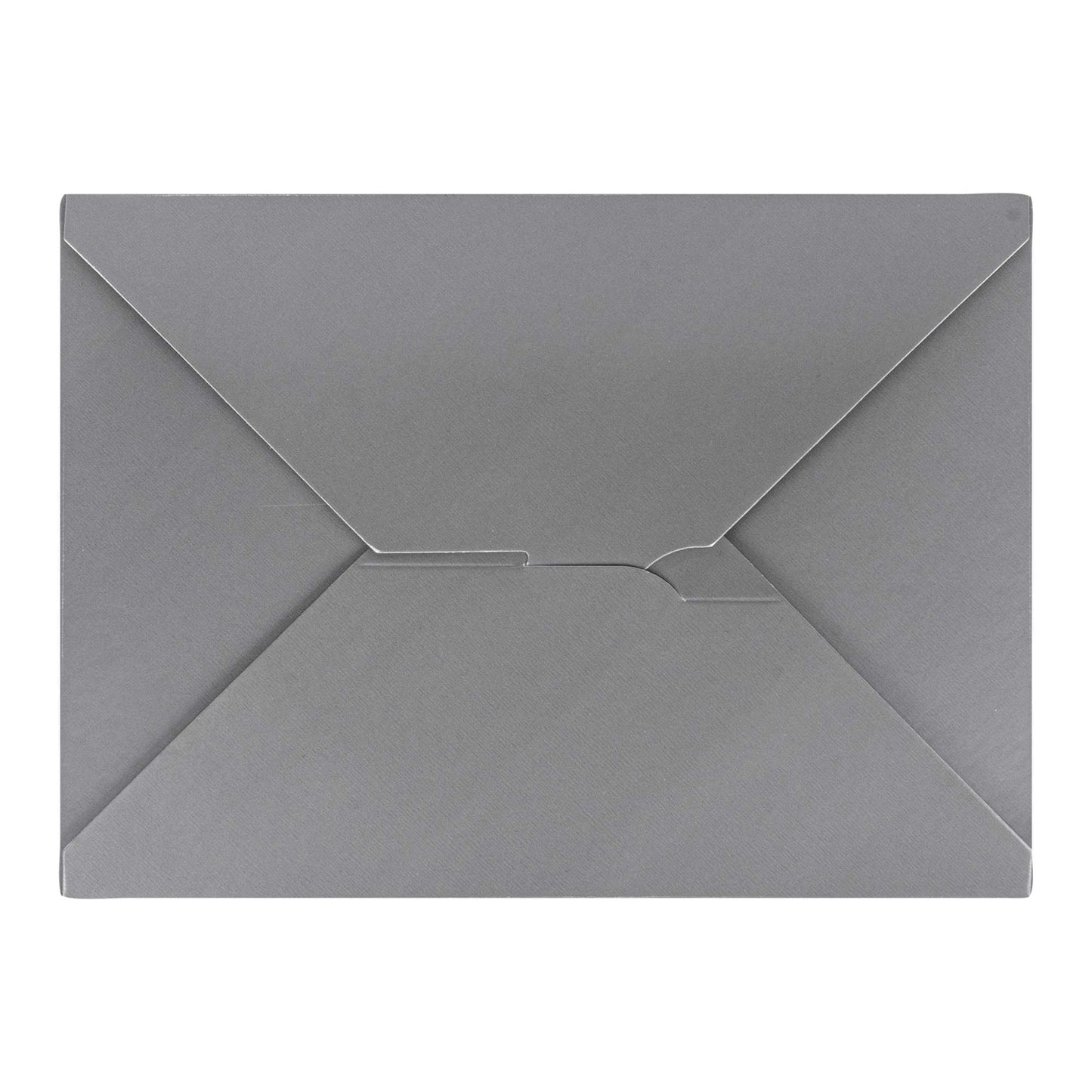 Bio Tek 98 oz Rectangle Gray Paper #4 Bio Box Take Out Container - 8 1/2" x 6 1/4" x 3 1/2" - 50 count box
