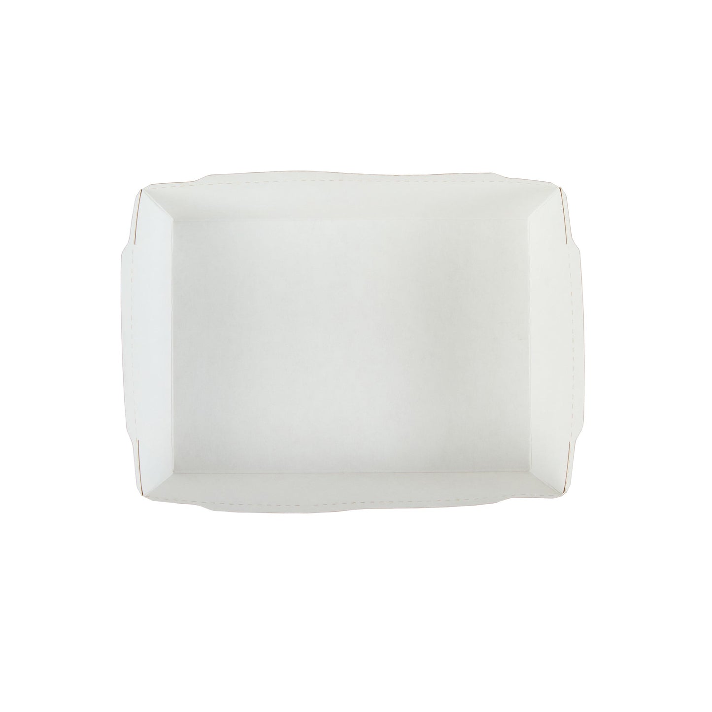 Cafe Vision 34 oz Rectangle Kraft Paper Medium Click Lock Container - 7 1/2" x 5 1/2" x 1 3/4" - 200 count box