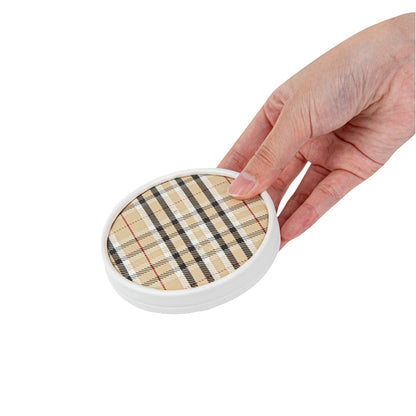 Bio Tek Round Plaid Paper Soup Container Lid - Fits 12 oz - 200 count box