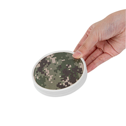 Bio Tek Round Camouflage Paper Soup Container Lid - Fits 12 oz - 200 count box