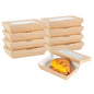 Cafe Vision 28 oz Rectangle Kraft Paper Small Take Out Container - 7 1/2" x 5" x 1 1/2" - 200 count box