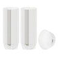 Panificio 5 oz Round Newsprint Paper Large Baking Cup - Pleated - 3 3/4" x 3 3/4" x 1 1/2" - 200 count box