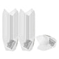 Panificio 3.5 oz Tulip Newsprint Paper Tall Baking Cup - 3 1/4" x 3 1/4" x 3 1/4" - 200 count box