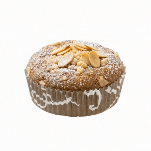 Panificio 4 oz Round Chocolate Wisp Paper Baking Cup - Ridged - 3 1/2" x 3 1/2" x 1" - 200 count box