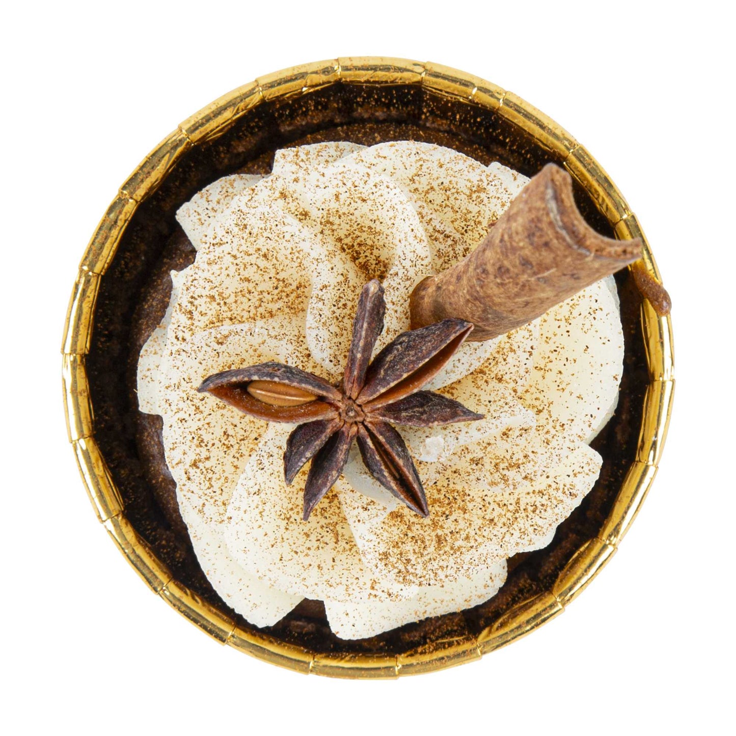 Panificio 3 oz Round Rose Gold Paper Small Baking Cup - Pleated - 2 1/2" x 2 1/2" x 1 1/2" - 200 count box