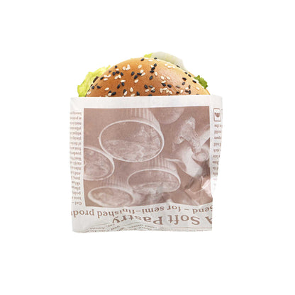 Gastronomia Newsprint Paper Food Wrap and Basket Liner - Greaseproof - 15" x 11" - 200 count box