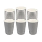 Restpresso 12 oz Houndstooth Paper Coffee Cup - Spiral Wall - 3 1/2" x 3 1/2" x 4 1/4" - 25 count box