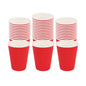 Restpresso 12 oz Red Paper Coffee Cup - Ripple Wall - 3 1/2" x 3 1/2" x 4 1/4" - 500 count box
