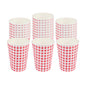 Restpresso 12 oz Picnic Print Paper Coffee Cup - Spiral Wall - 3 1/2" x 3 1/2" x 4 1/4" - 25 count box