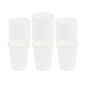 Restpresso 12 oz White Paper Coffee Cup - Ripple Wall - 3 1/2" x 3 1/2" x 4 1/4" - 500 count box