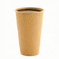 Restpresso 16 oz Kraft Paper Coffee Cup - Ripple Wall - 3 1/2" x 3 1/2" x 5 1/2" - 500 count box