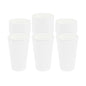 Restpresso 16 oz White Paper Coffee Cup - Ripple Wall - 3 1/2" x 3 1/2" x 5 1/2" - 500 count box