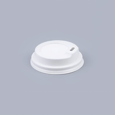 Restpresso White Plastic Coffee Cup Lid - Fits 4 oz - 500 count box