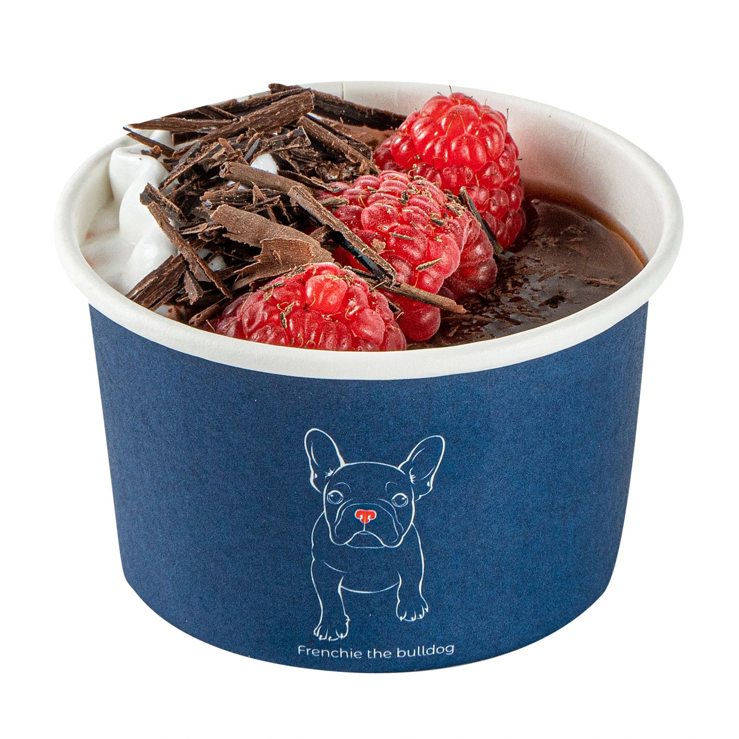 Coppetta 3 oz Round Frenchie Paper To Go Cup - 3" x 3" x 1 3/4" - 50 count box