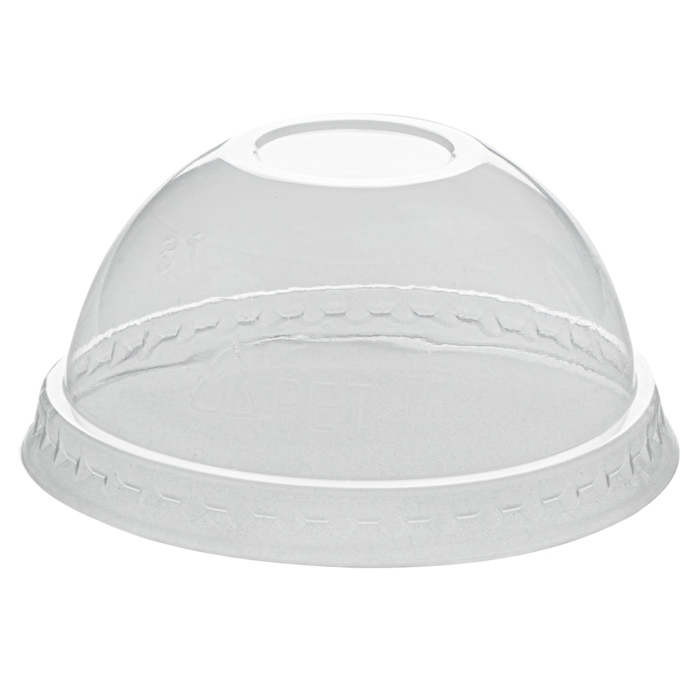 Coppetta Round Clear Plastic To Go Cup Dome Lid - Fits 3 oz - 200 count box