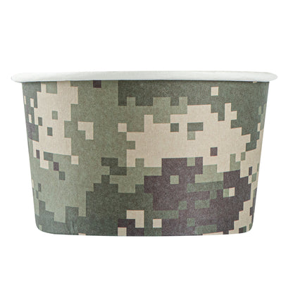 Coppetta 5 oz Round Camouflage Paper To Go Cup - 3" x 3" x 2 1/2" - 200 count box