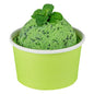 Coppetta 5 oz Round Eco Green Paper To Go Cup - 3 1/4" x 3 1/4" x 2" - 200 count box