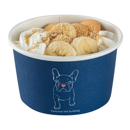 Coppetta 12 oz Round Frenchie Paper To Go Cup - 4" x 4" x 2 1/4" - 200 count box