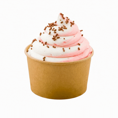 Coppetta 12 oz Round Kraft Paper To Go Cup - 4" x 4" x 2 1/4" - 200 count box