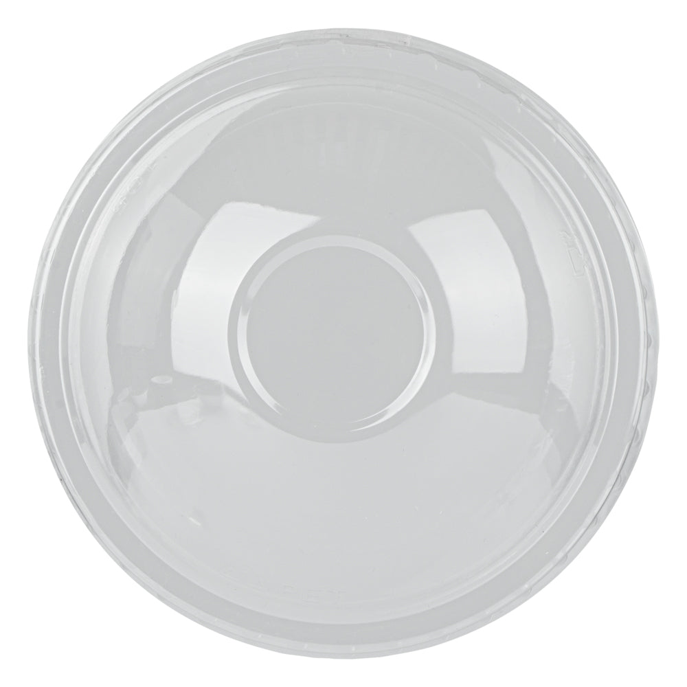 Coppetta Round Clear Plastic To Go Cup Dome Lid - Fits 12 oz - 50 count box