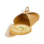 Ingenero Kraft Paper Medium Lunch and Cake Box - 7 3/4" x 7 3/4" x 5" - 100 count box