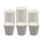 Restpresso 8 oz Houndstooth Paper Coffee Cup - Spiral Wall, Houndstooth - 3 1/2" x 3 1/2" x 3 1/4" - 500 count box