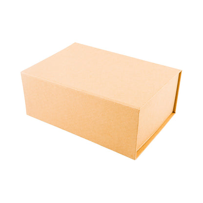 Cater Tek Rectangle Kraft Paper Small Tic Tac Box - Magnetic - 7" x 4" x 2 3/4" - 10 count box