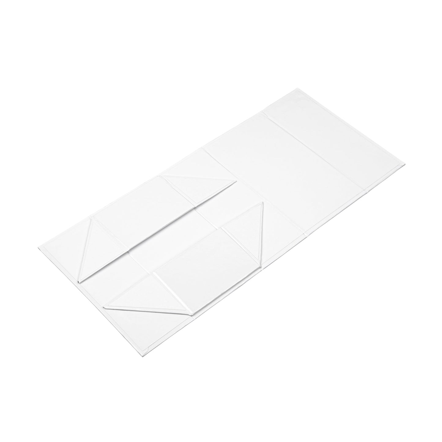 Cater Tek Rectangle White Paper Small Tic Tac Box - Magnetic - 7" x 4" x 2 3/4" - 10 count box